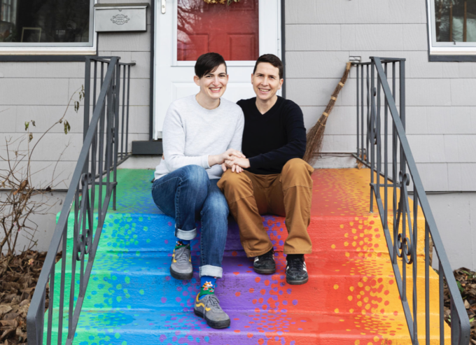 The 'Little Gay House' in Portland, Oregon
